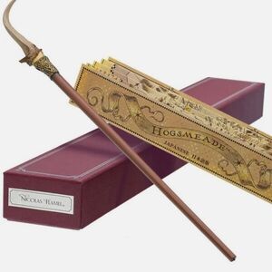 Nicolas Flamel Interactive Wand with Box Universal Studios
